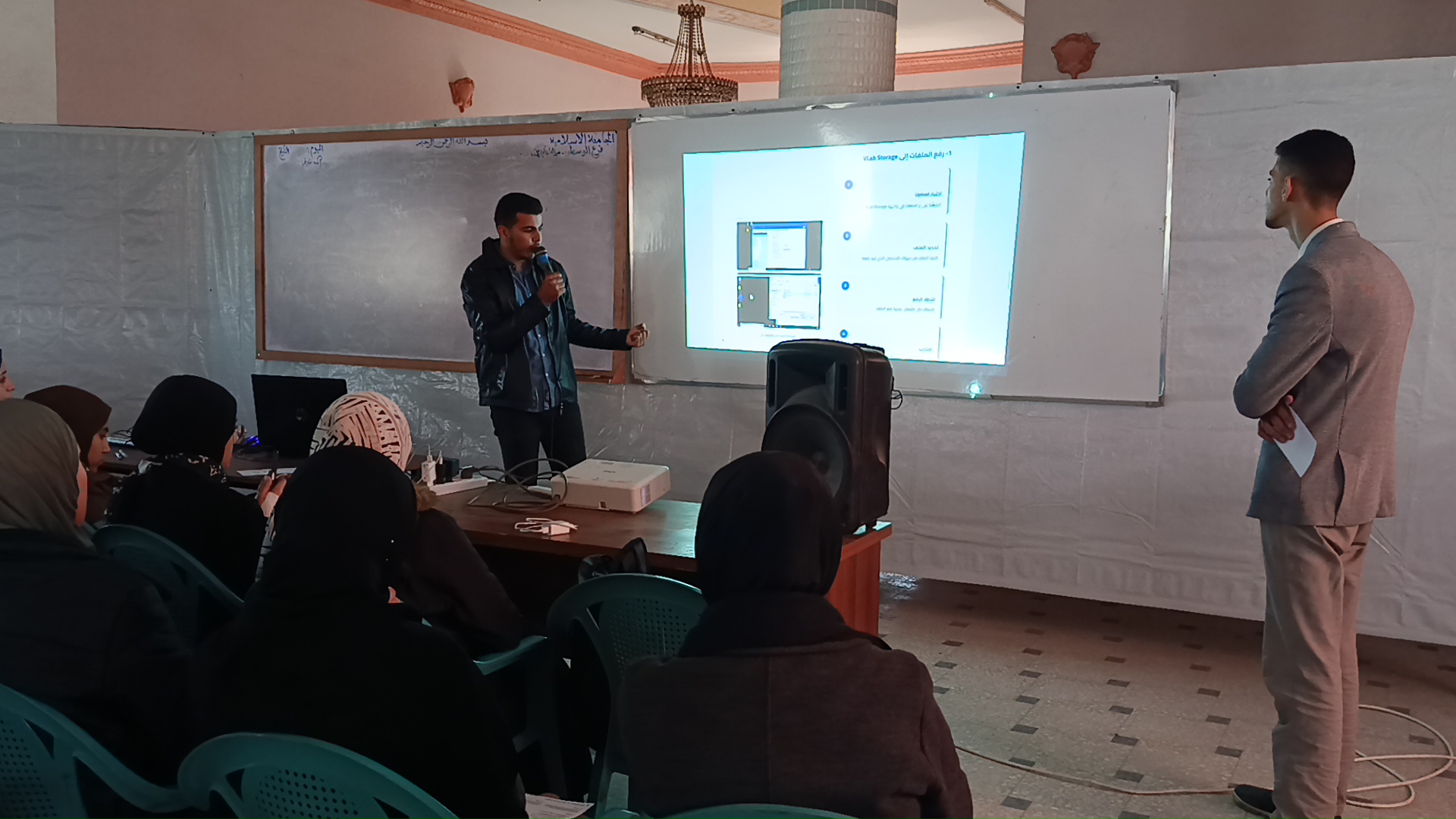 📍 اللقاء التعريفي لمشروع Cloud PC – الجامعة الإسلامية / الوسطى – النصيرات - صورة 2