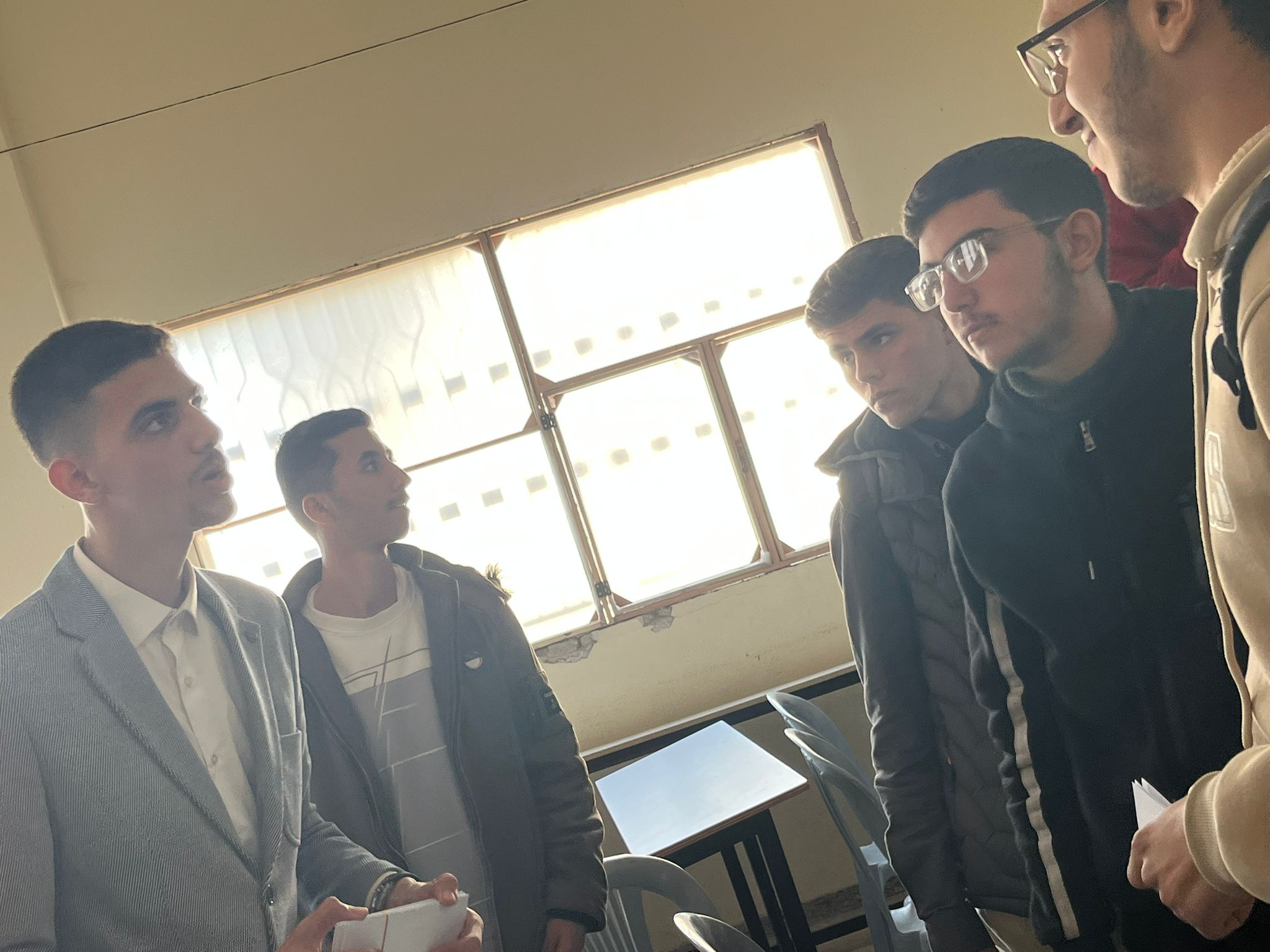 مقتطفات من لقائنا التعريفي بالطلبة في مدينة غزة - صورة 2